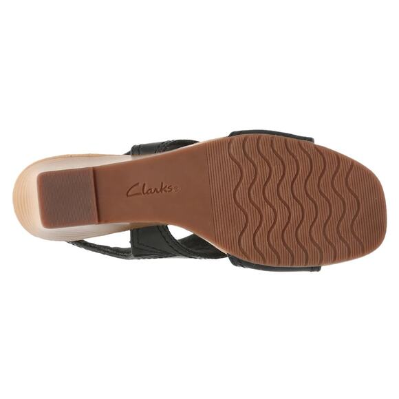 Clarks Collection Women's Kyarra Aster Cutout Wedge Sandals - Picture 7 of 7